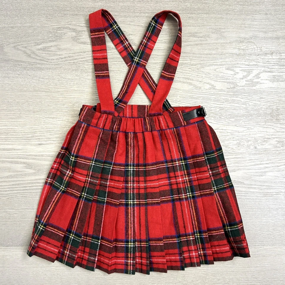 Falda escocesa escocesa escocesa escocesa escocesa escocesa escocesa O'Neil of Dublin para niñas talla 22 años 4-5 Foto 2 de 4