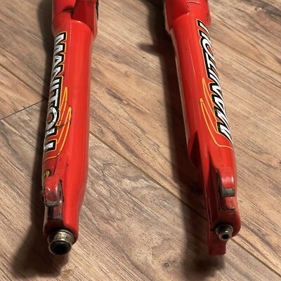 Vintage Manitou Mars CL Carbon Suspension Fork 1 1/8 Rim Brake