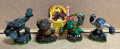 Skylanders Spryo s Adventure Earth Figures Prism Break Dino-Rang Bash & Terrafin