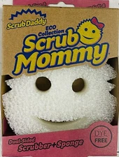 Scrub Mommy ECO COLLECTION Scrub Daddy Non-Scratch FlexTexture Dish Sponge NEW