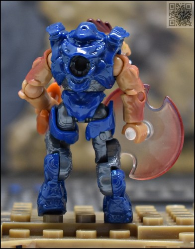 HALO HEROES SERIES 8 MEGA BLOKS CONSTRUX COVENANT JACKAL MINOR MINI FIGURE FVK21 - Picture 4 of 5