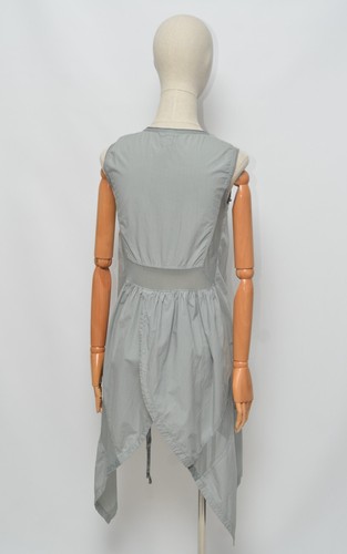 Michiko Koshino Vintage Women's Grey Asymmetric Jacket Size 42 Made in Italy - Picture 5 of 11