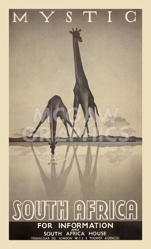 Mystic South Africa, Ullman, Art Print Poster, 36" x 22" - Bild 1 von 2