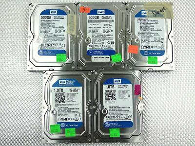 Lot of 25 - 100GB -1TB SATA Hard Drive 3.5