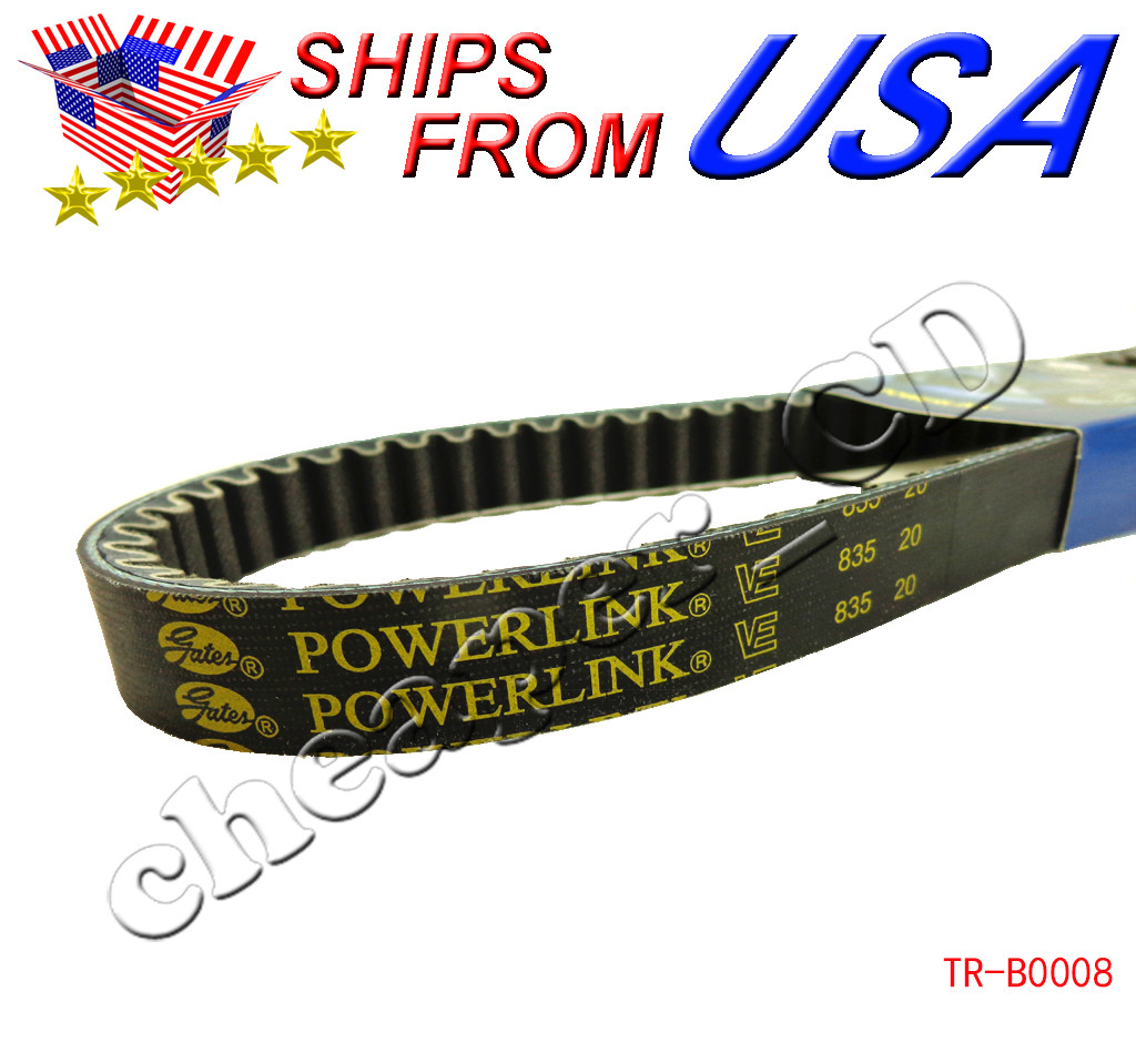 Gates PowerLink Drive Belt 835 20 30 CVT Gy6 125 150cc Vento