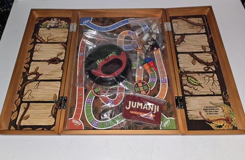 Jumanji Board Game DELUXE Wooden Box Family Game Night - Picture 4 of 4
