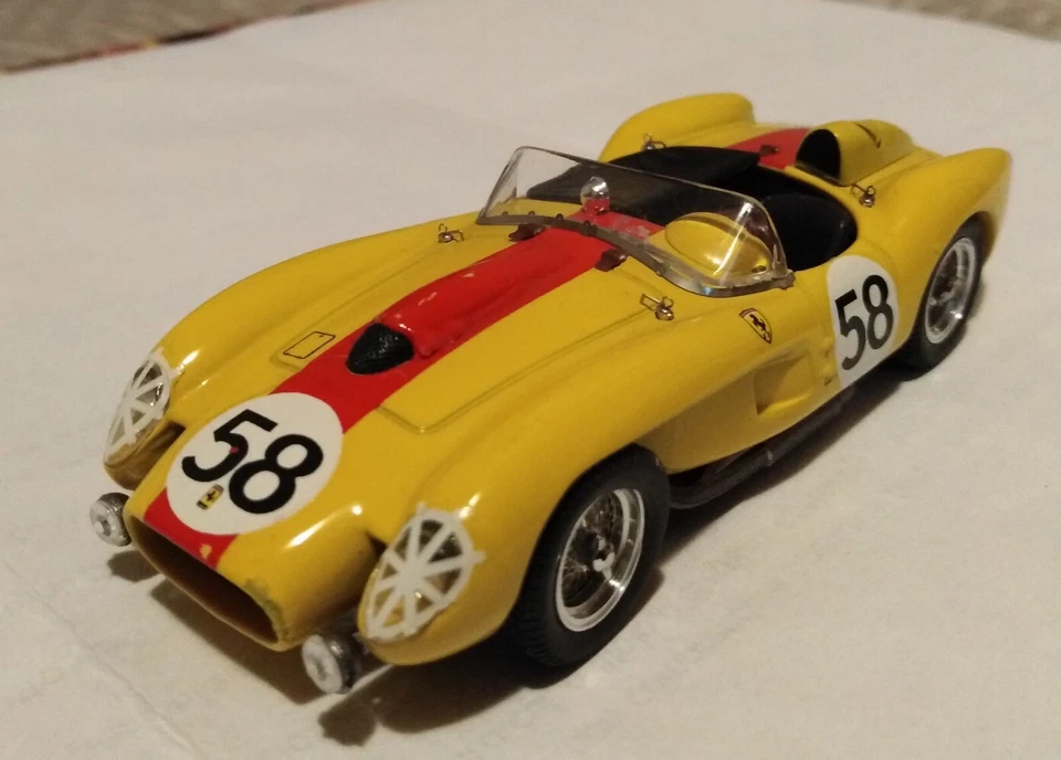 BANG MODEL 1:43 FERRARI 250 TR BIANCHI/MAIRESSE LE MANS 1958 SENZA BOX/TECA - Immagine 2 di 4