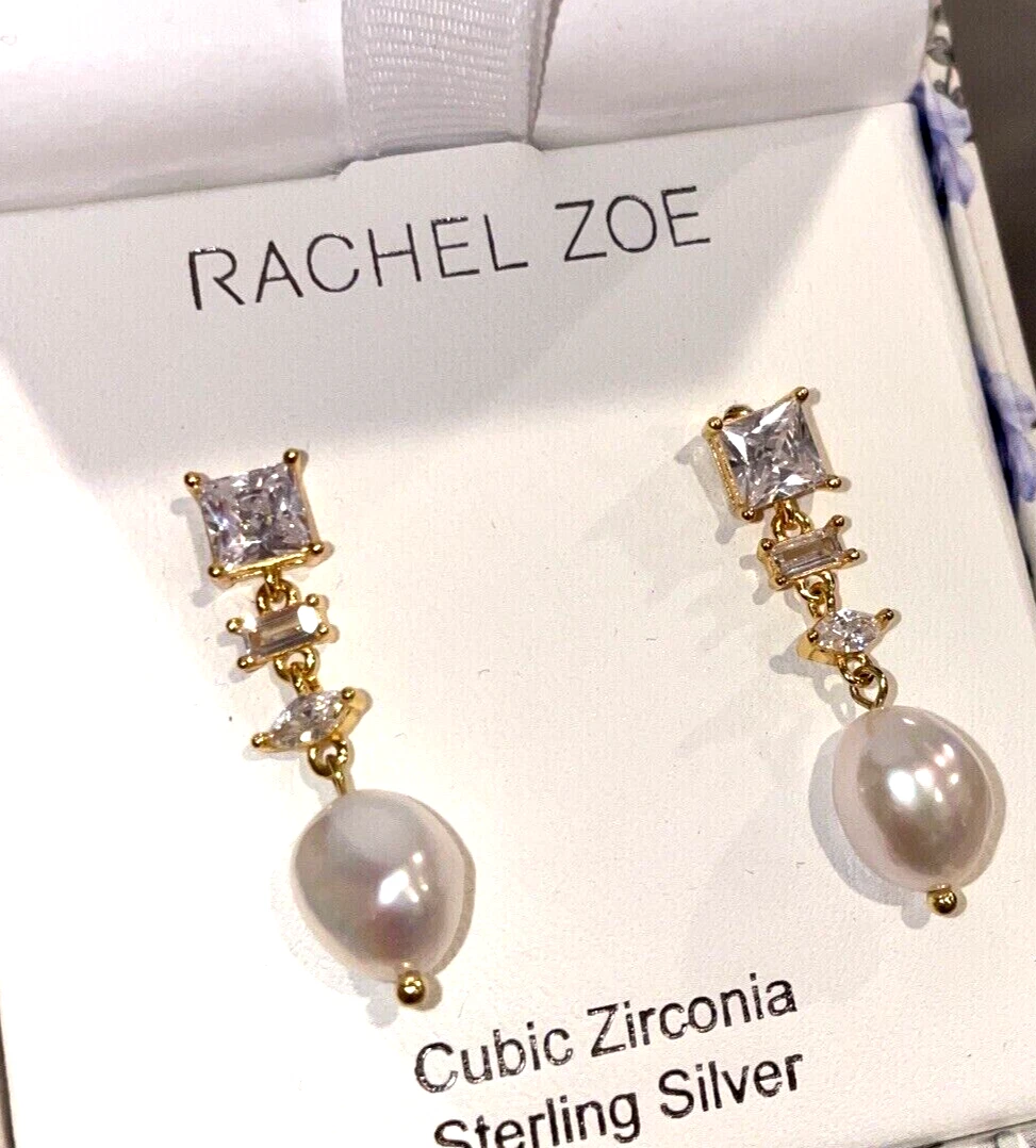 Rachel zoe sale earrings sterling silver