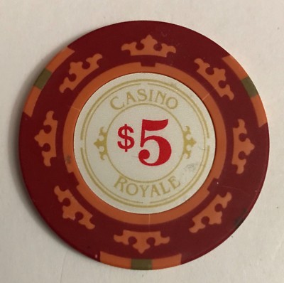 James Bond 007 Casino Royale $5 Chip Craig Poker | eBay