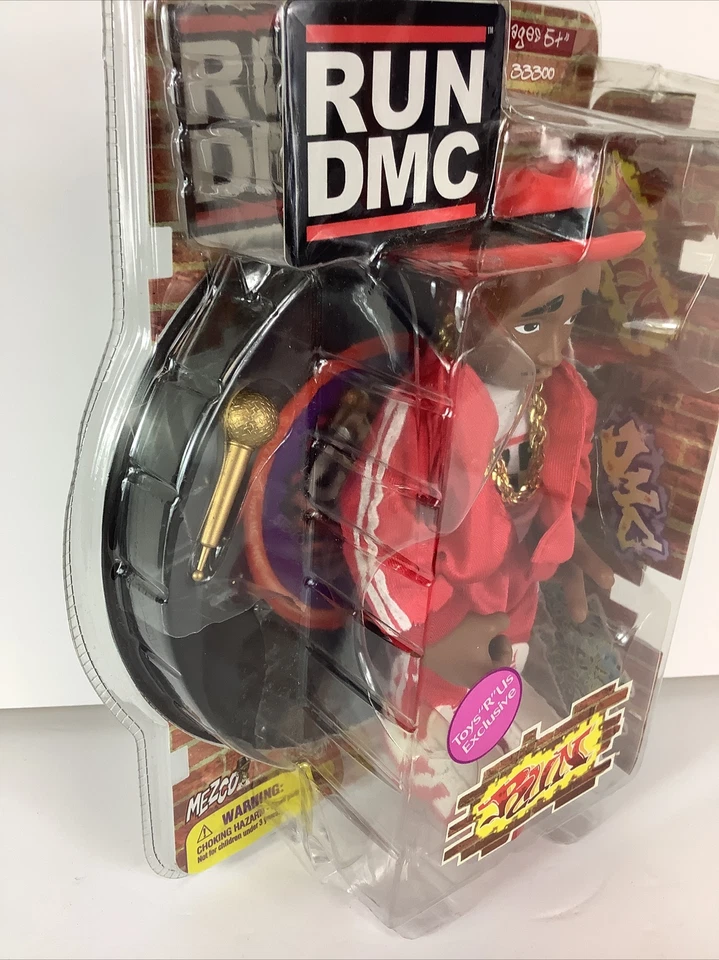 Mezco Figure Toys R Us Exclusive RUN DMC Red Suit RUN Doll Figure New In Box - Image 4 of 4