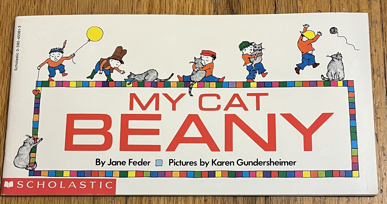 MY CAT BEANY : by Jane Feder : illus Karen Gundersheimer : vintage