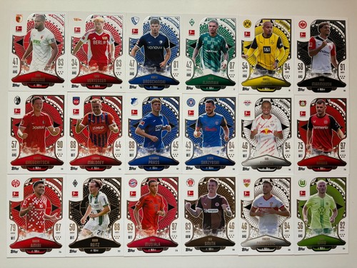 Topps MATCH ATTAX Karten 24/25 Bundesliga 2024/2025 - Komplette Sets aussuchen - 第 6/18 張圖片
