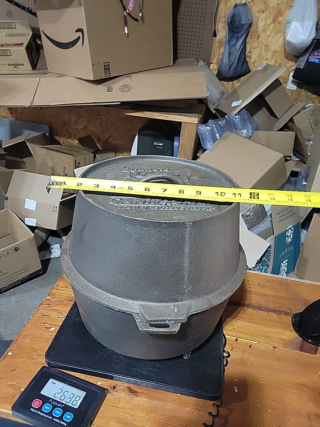 Camp Chef Cast Iron Dutch Oven Ultimate Turkey Roaster Smoker 13" eBay