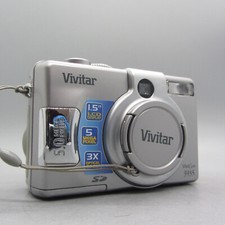 Vivitar Digital Camera Vivicam 3935 5.0MP Silver Tested