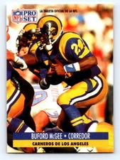 1991 Pro Set Spanish FRESH PULL #123 Buford McGee