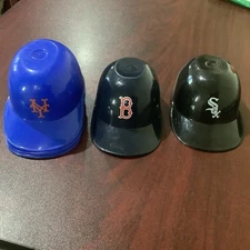 Lot Of 5 Mini Batting Helmets See Description For Details