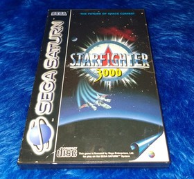 Starfighter 3000 SEGA SATURN **VGC** Space Simulation Complete PAL