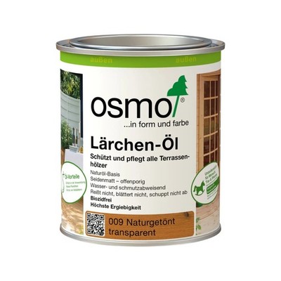Osmo Terrassenöl Lärchenöl 009 Naturgetönt 0,75 oder 2,5 L Osmo Original Holzöl