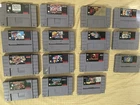 Nintendo SNES 15 game lot untested, dirty, damaged labels AS-IS