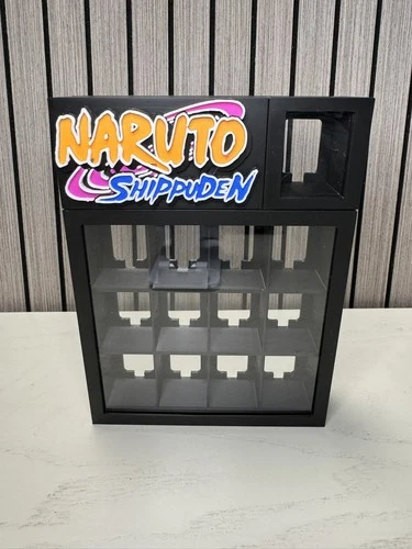 Funko Bitty Pop! Custom Naruto Display Case – Holds 13 Figures + Magnetic Doors