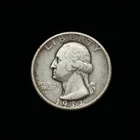1932-D Washington Quarter Rare Coin 90% Silver Excellent Condition