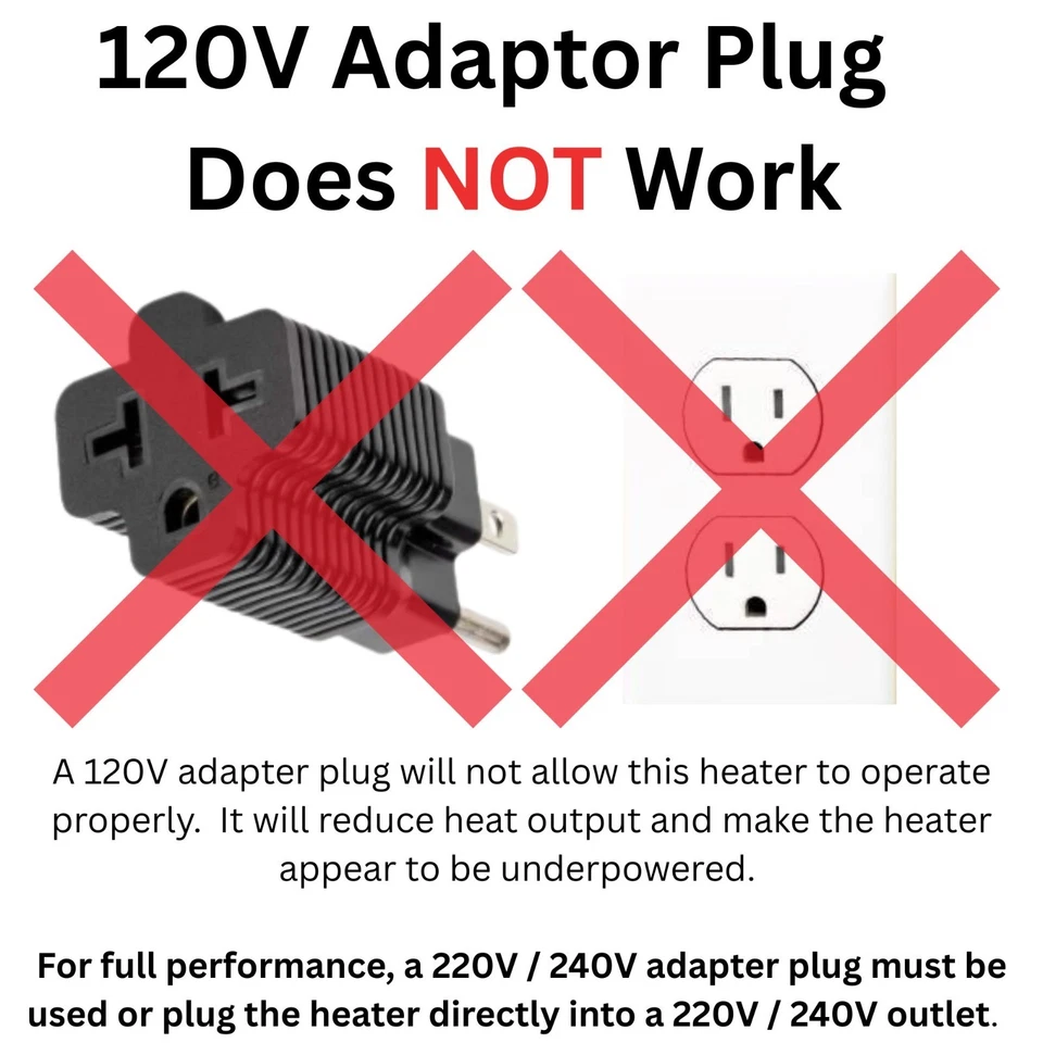 Dura Heat 240V Electric Garage Heater, Remote, Forced Air & Overheat Protection - Image 4 of 4