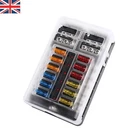 12 way Fuse Box Block and  Auto Marine FuseBox Holder 12v/32v