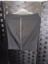 Bebe Pencil Skirt black front zipper size 10