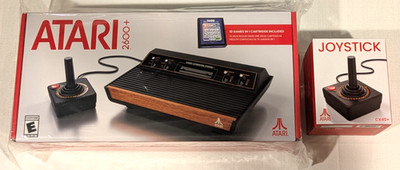 Atari 2600+ Console with Extra CX40+ Joystick - NEW BUNDLE