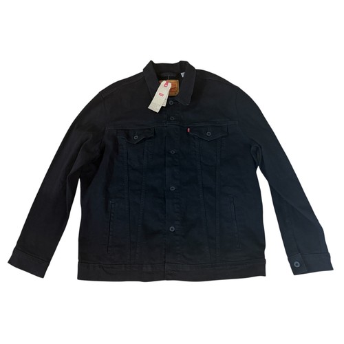 Levi’s Denim Trucker Jean Jacket Washed Black XXL NEW - Picture 15 of 18
