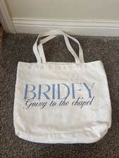 Bridey Going To The chapel Tote Bag Used Once