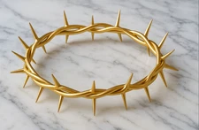 Modern Sculptural Crown of Thorns Replica1:1Wearable Cosplay Prop Jesus Inspired