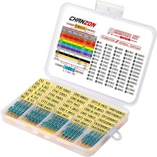 Kit resistencias 1 4W 300 piezas 60 valores 1R a 4 7M ohm 1 porciento tolerancia