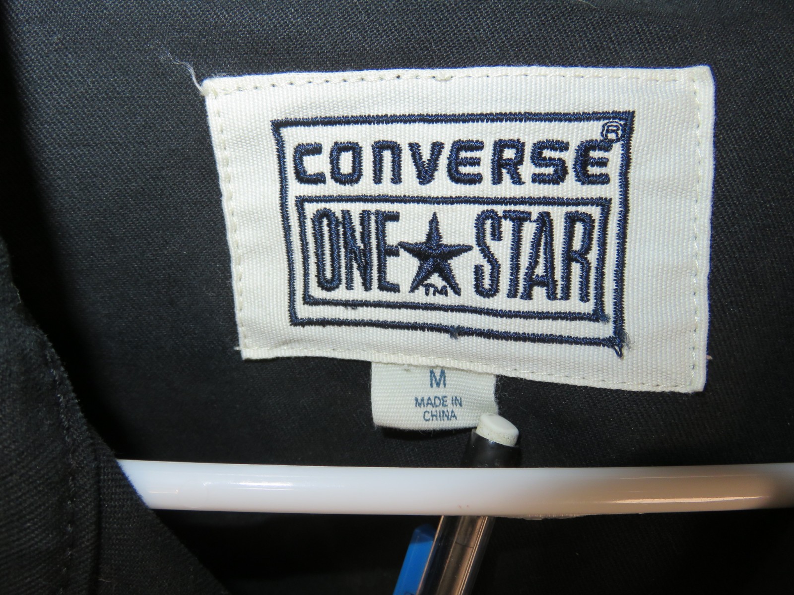 Converse One Star Jacket Black Utility Chore Mili… - image 5