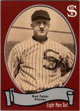 1988 Pacific Eight Men Out Baseball Trading Card #96 Red Faber