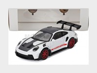 Norev 750078 Porsche 911 992 GT3 Rs Weissach Package Coupe 2022 Weiß Schwarz