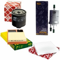 Filter Set Kraftstoff- ÖL- Luft- Innenraum- FüR Skoda Roomster Fabia VW Polo
