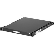 StarTech 22-Inch Deep Sliding Server Shelf - Aluminum - 55.12LB Max Capacity