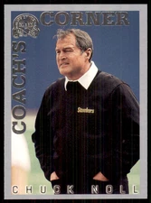 2000 Fleer Greats of the Game Coach's Corner #98CC Chuck Noll Steelers