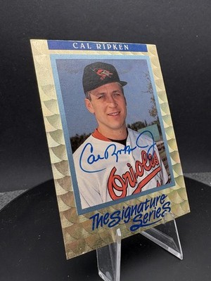 1992 Donruss -  The Signature Series Cal Ripken /5000 AUTO