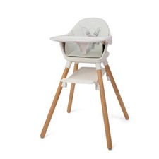 Image of Clair-de-lune 6 in 1 High Chair White/Natural