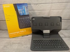 ZAGG Messenger Folio 2 Keyboard Folio/Case - Black