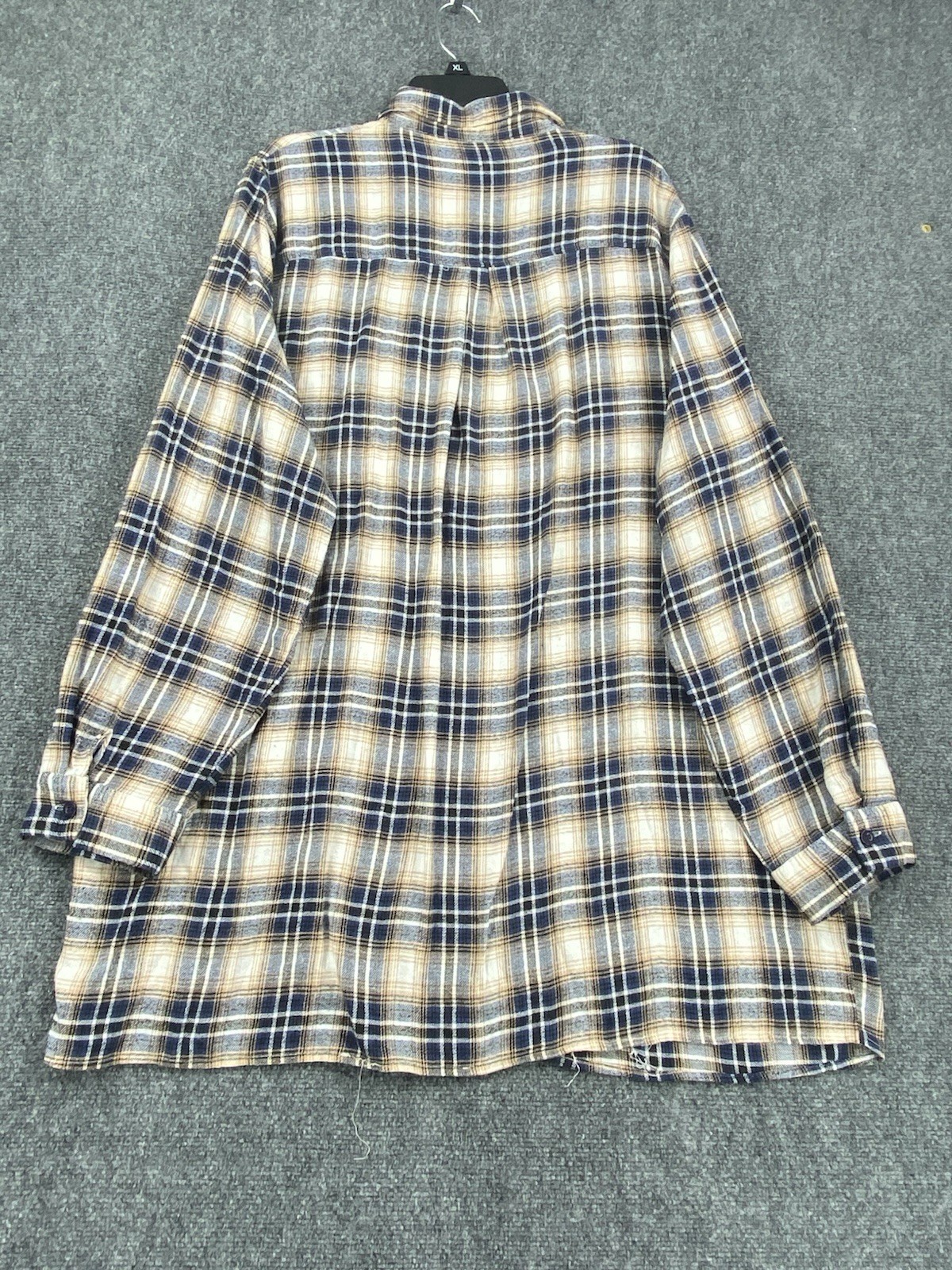 PrettyLittleThing Multicolor Oversized Flannel Bu… - image 12