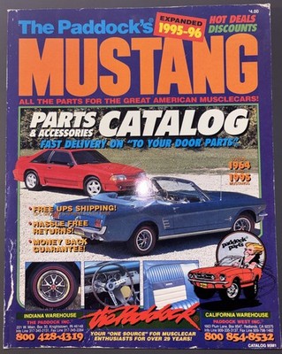 The Paddock s Mustang Parts & Accessories Catalog - 95M1 1995-96