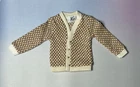 Vintage *Barbie* for 60's Ken~ Brown Cardigan Sweater "Fraternity Meeting" Japan
