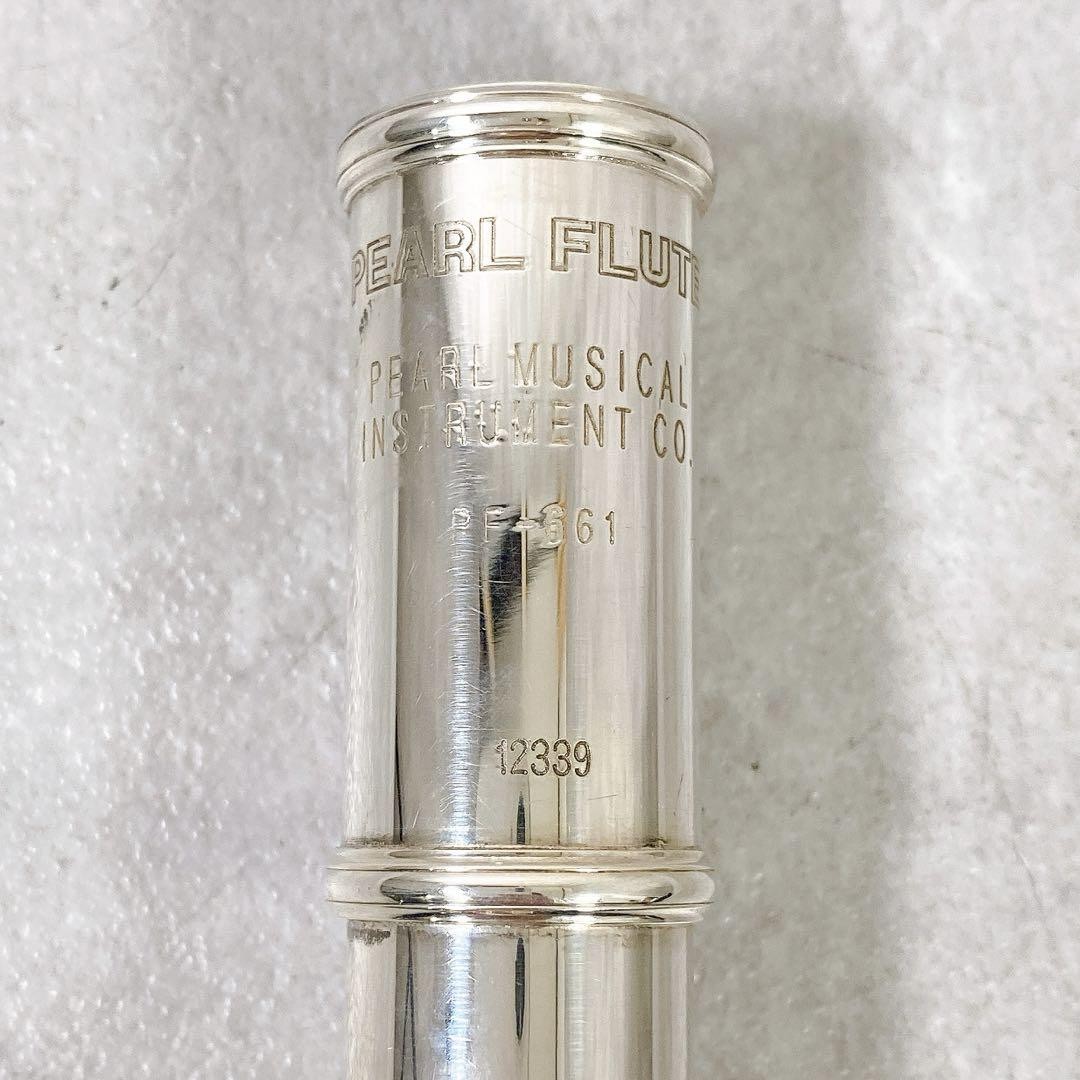 【未調整品】Pearl PF-661 SILVER フルート 頭部菅銀製 Pearl Pf-661 Intermediate Open Hole Flute - PF661 for sale