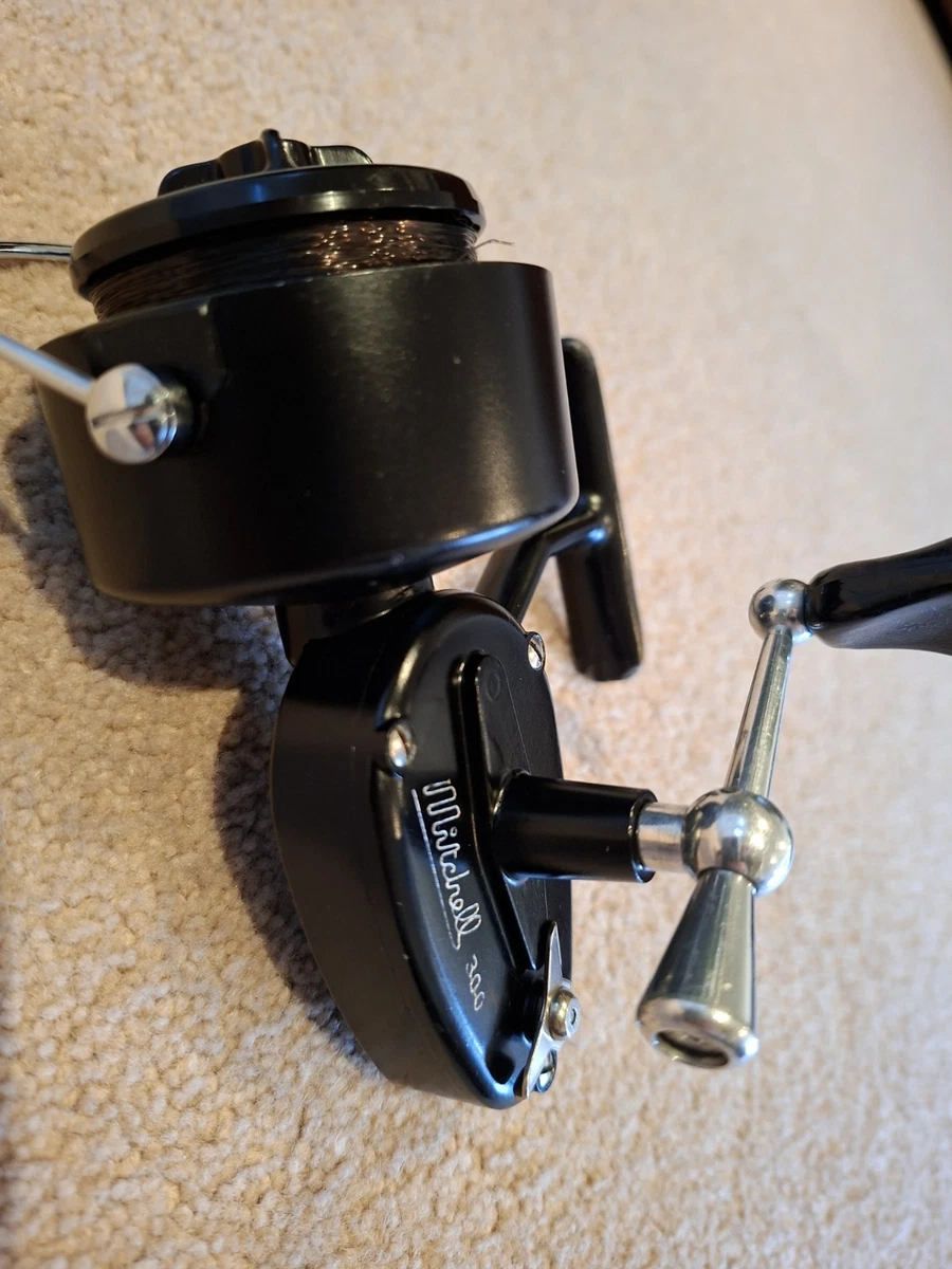 Moulinet Vintage Mitchell 300 Avec Bobine Supplémentaire (sans Talon Ni Pied)