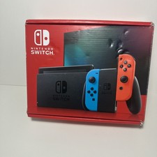 EMPTY Nintendo Switch Console System Box Only with Cardboard Inserts