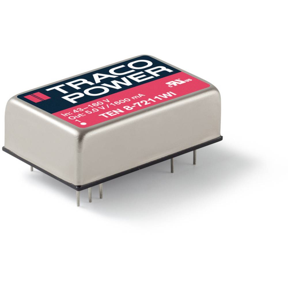 TracoPower TEN 8-2423WI Convertitore DC/DC da circuito stampato 24 V/DC 15