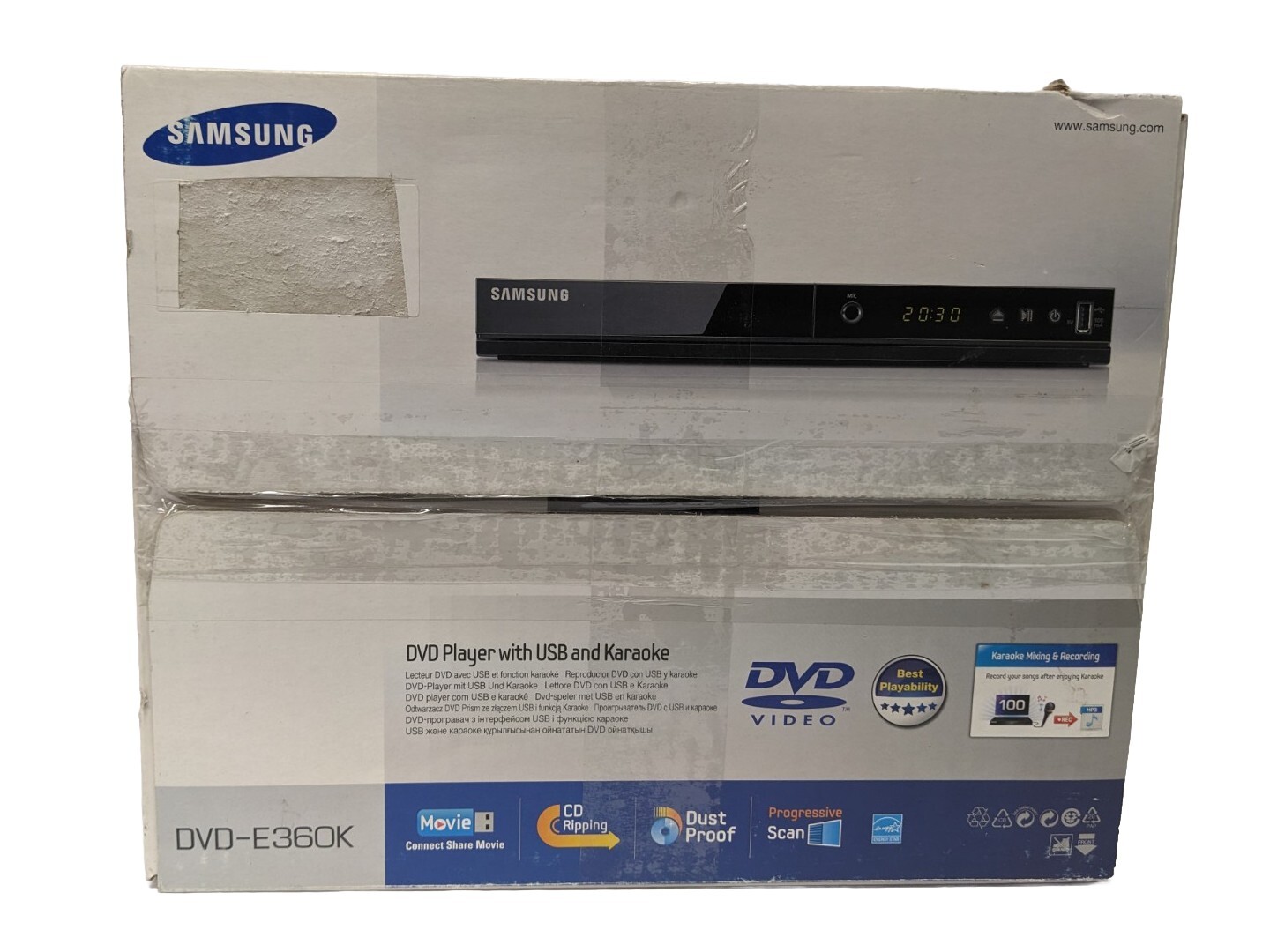 Samsung DVDE360K Region Free DVD Player eBay